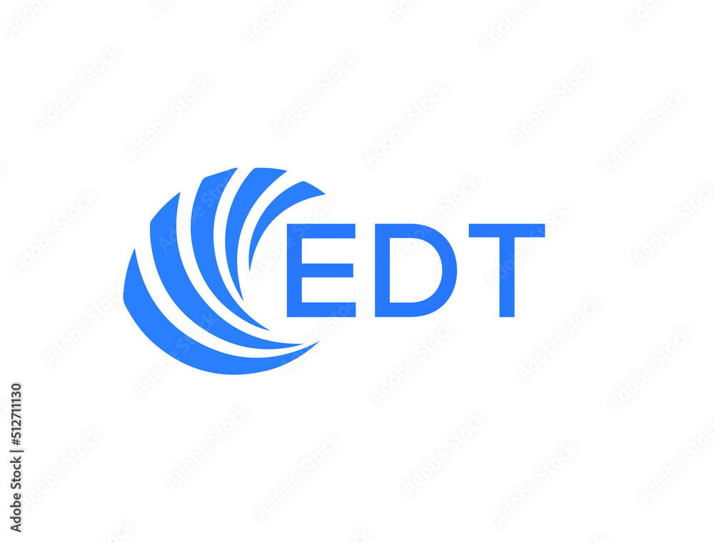 EDT Flat accounting logo design on white background. EDT creative initials Growth graph letter logo concept. EDT business finance logo design.
EDT Flat accounting logo design on white background. EDT creative initials Growth graph letter logo concept. EDT business finance logo design.