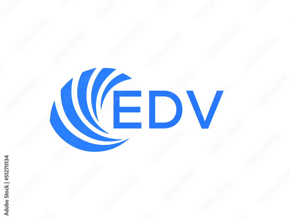 EDV Flat accounting logo design on white background. EDV creative initials Growth graph letter logo concept. EDV business finance logo design.
EDV Flat accounting logo design on white background. EDV creative initials Growth graph letter logo concept. EDV business finance logo design.