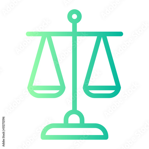 Balance gradient icon