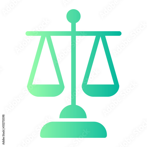 Balance gradient icon