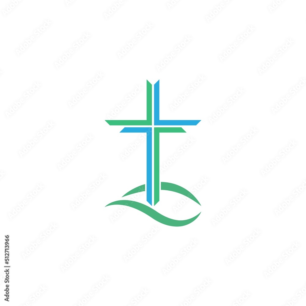 Church syimbol icon illustration