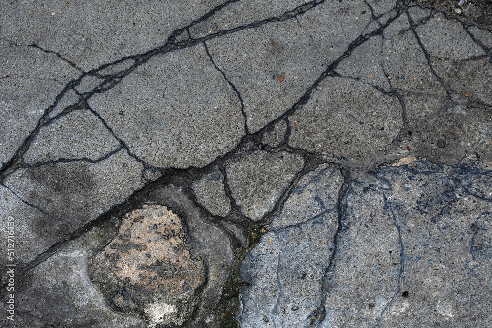 Obraz premium cracked earth texture