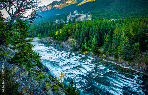 river in the mountains