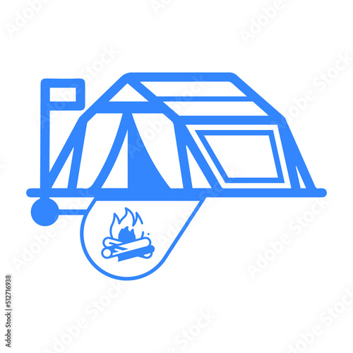 Civilians hiding people scared icon