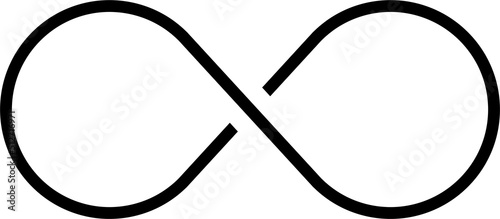 Infinity icon clipart design illustration