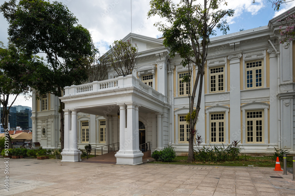 Obraz premium The Arts House at The Old Parliament in Singapore