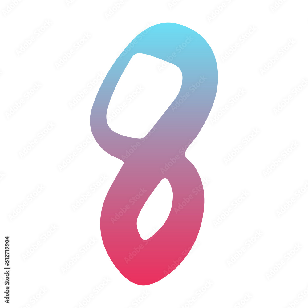 gradient number element
gradient number element