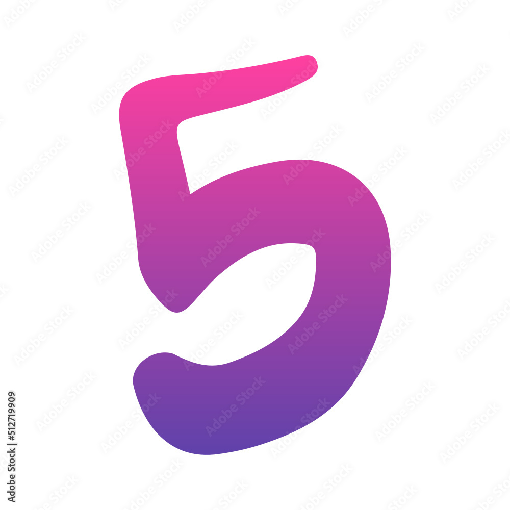 gradient number element
gradient number element