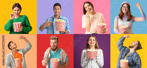 Group of young people with ...