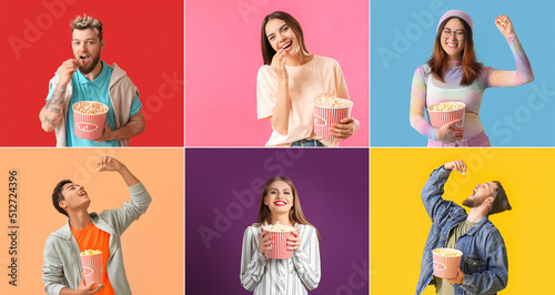 Group of young people with ...