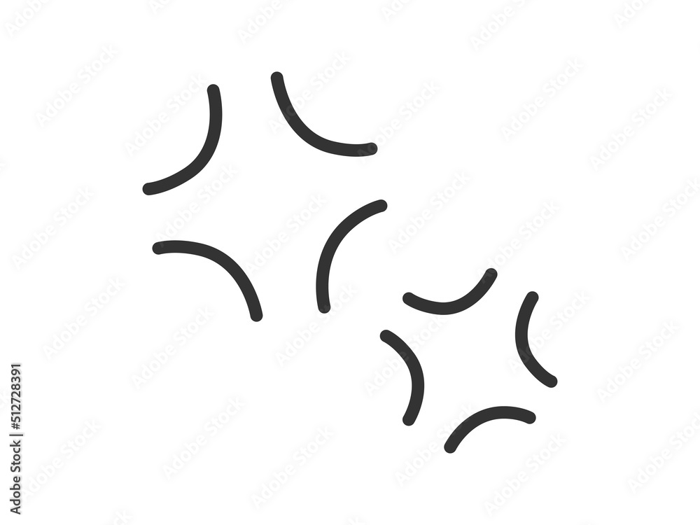 怒りの感情アイコンのイラスト 怒りの感情アイコンのイラスト