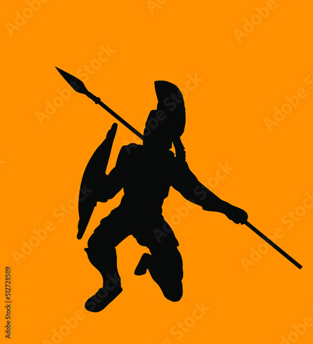 silhouette of a witch