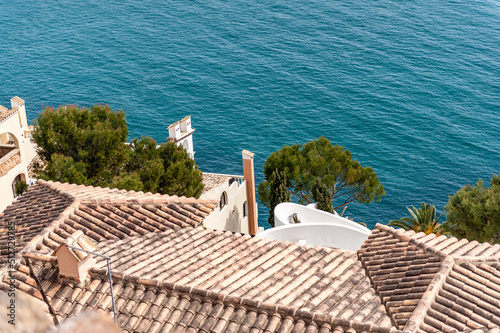 Blick von Dachterrasse am Meer © Eismann Medien