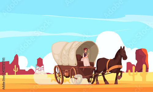Horse Drawn Vehicle Composition