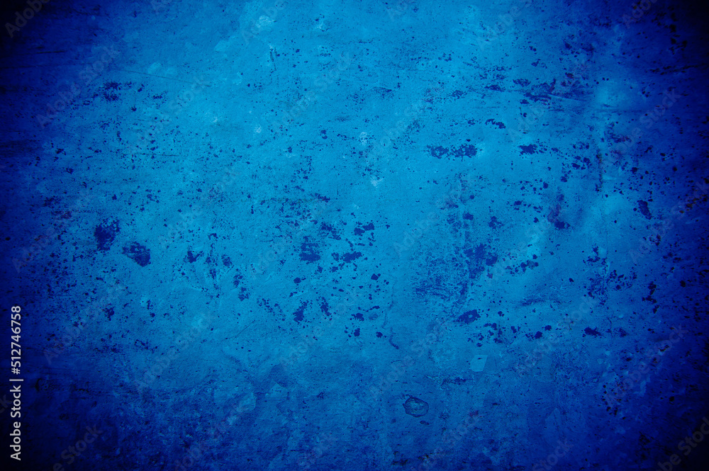 Obraz premium Blue mortar background, cement texture