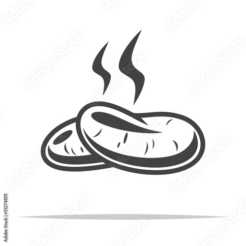 Dog poop icon transparent vector isolated