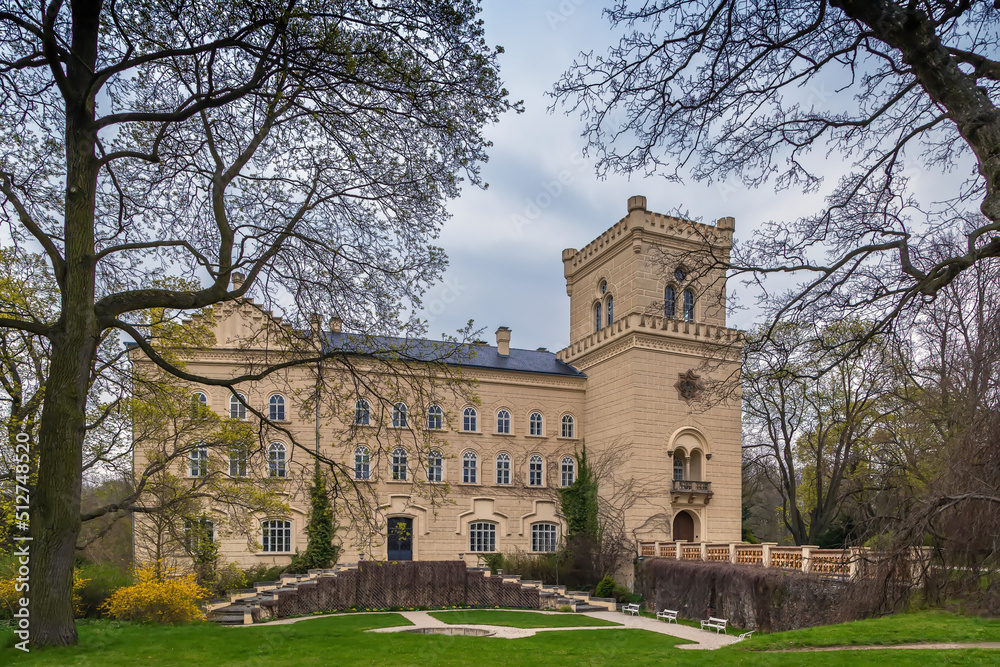 Castle in Chyse, Czech republic