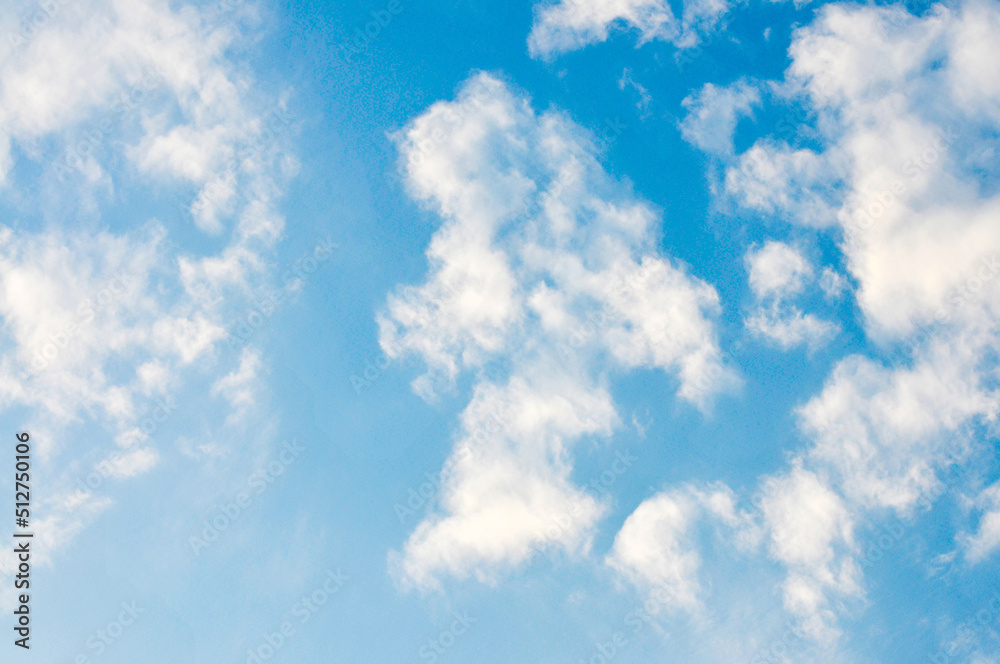 Obraz premium blue sky with clouds