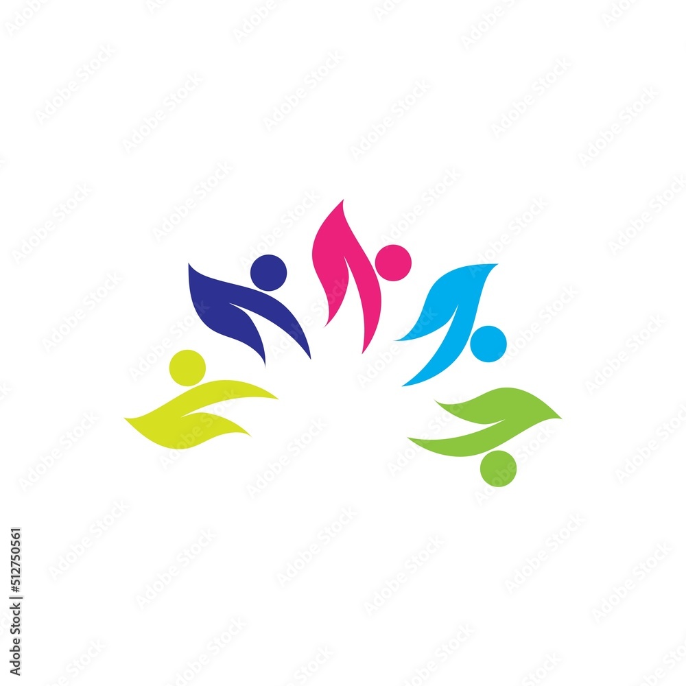 Community, network and social icon vector Community, network and social icon vector