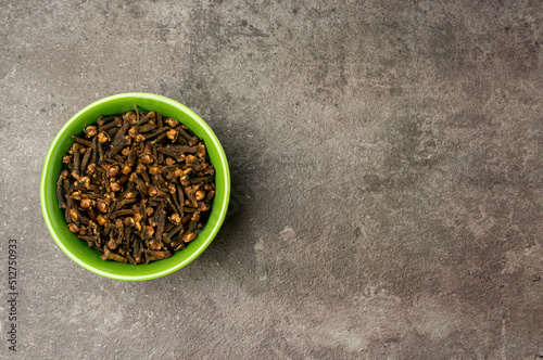 High quality photo of cloves with a dramatic concept on a dark background.