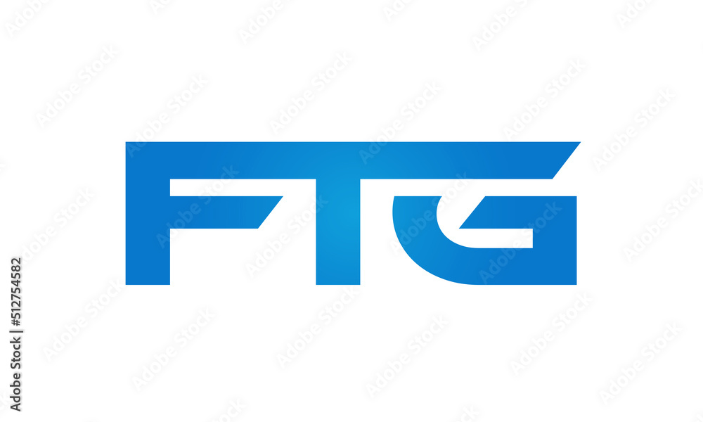 FTG letters Joined logo design connect letters with chin logo logotype icon concept FTG letters Joined logo design connect letters with chin logo logotype icon concept