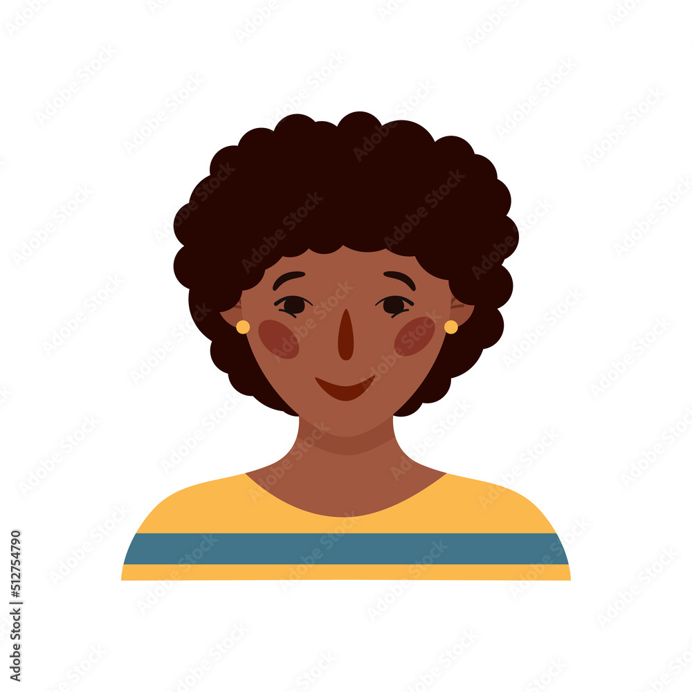 Vector hand drawn flat colourful