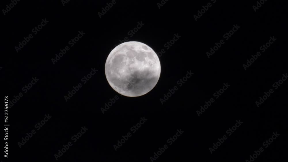 time lapse with full moon in the night time lapse with full moon in the night