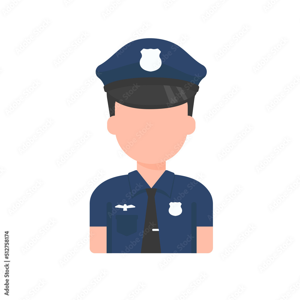 vector police wear uniforms to perform the duty of detecting offenders vector police wear uniforms to perform the duty of detecting offenders