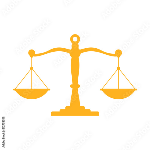 judge scales The symbol of justice in the judgment of the judges in the courts.