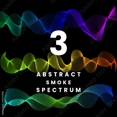 spectrum abstract design asset