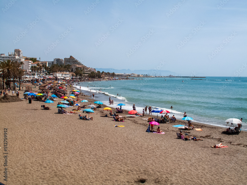 Playa de Benalmádena, Málaga, Andalucía, España