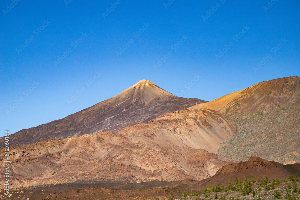 amazing landscape in El Teide national park amazing landscape in El Teide national park