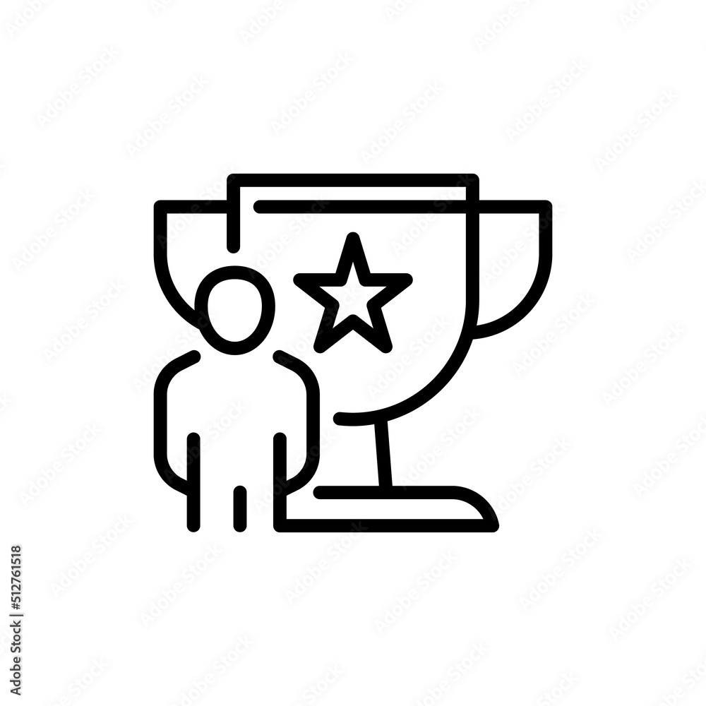 Success filled line icon. linear style sign for mobile concept and web design. Outline vector icon. Symbol, logo illustration. Vector graphic Success filled line icon. linear style sign for mobile concept and web design. Outline vector icon. Symbol, logo illustration. Vector graphic