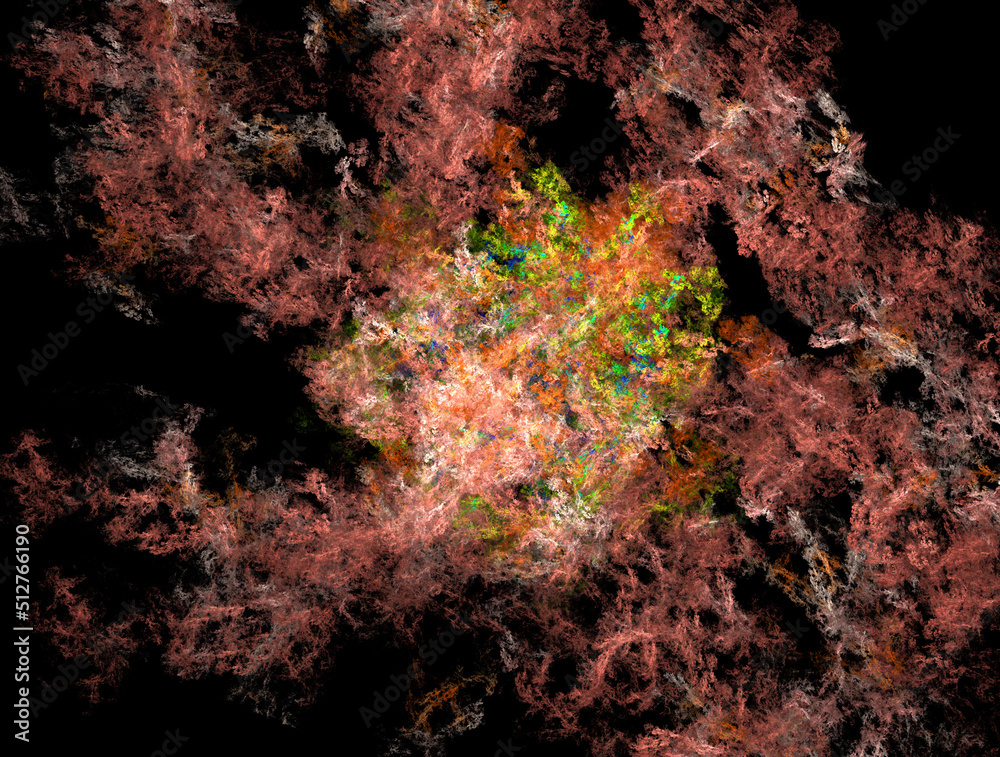 Imaginatory fractal abstract background Image Imaginatory fractal abstract background Image