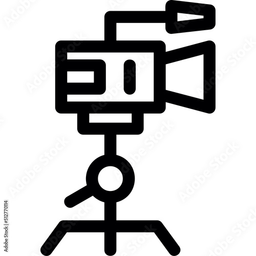 Camera Tripod Icon