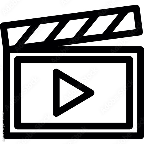 Clapperboard Icon