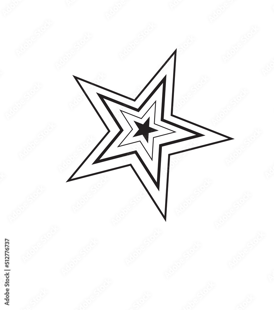 mixed star design print on white ground mixed star design print on white ground