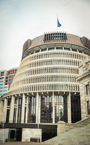 Beehive, the parliament of New Zealand, Wellington capitol