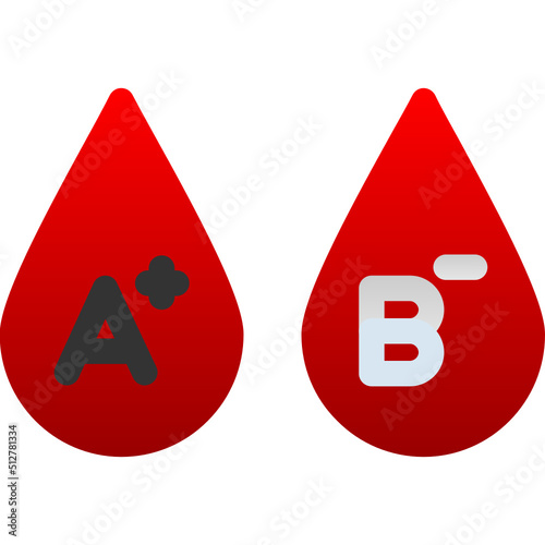 Blood Types Icon