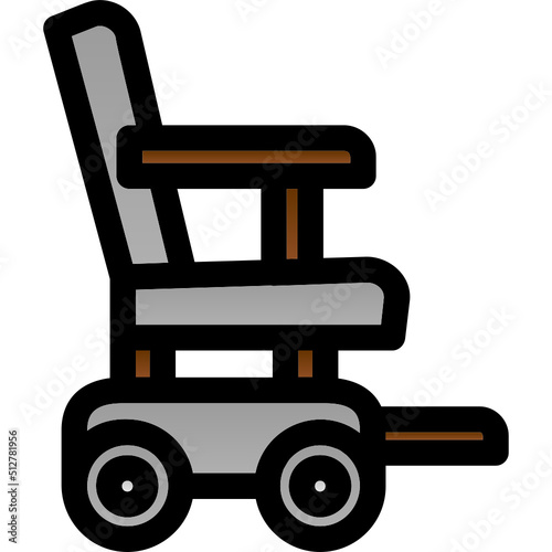 Automatic Wheelchair Icon