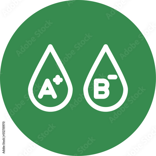 Blood Types Icon