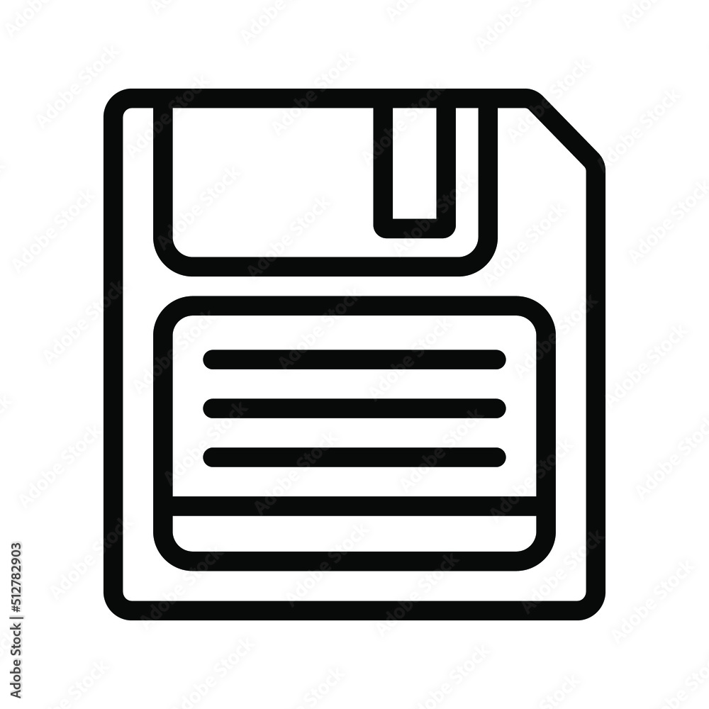 floppy disk icon. vector illustration floppy disk icon. vector illustration