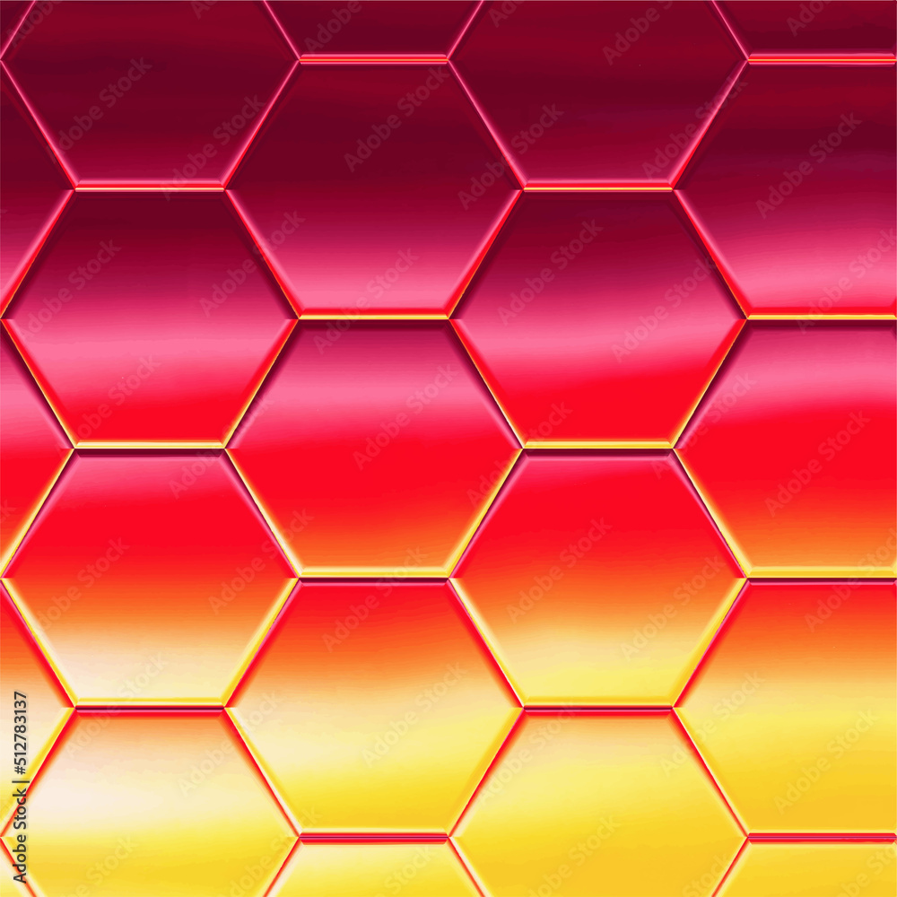 Abstract background. Artistic stylish geometric background with hexagonal structure textured.