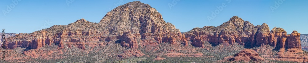 Sedona Arizona Thunder Mountain Panorama 
