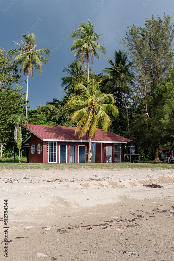 beach and port of the Federal Territory of Labuan city in Malaysia beach and port of the Federal Territory of Labuan city in Malaysia
