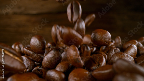 Freeze Motion Shot of Falli...