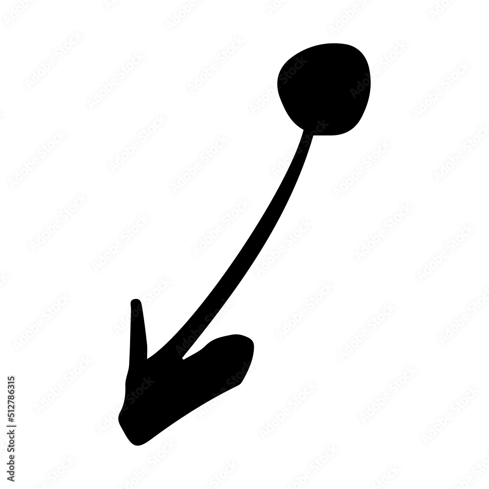 hand drawn arrow hand drawn arrow