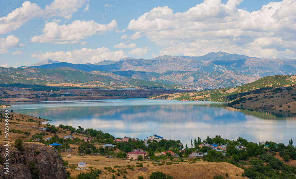 Fototapeta premium Tunceli offers a beautiful view to the photographers with the Munzur river.
