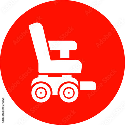 Automatic Wheelchair Icon