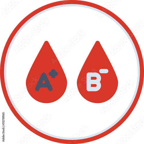 Blood Types Icon